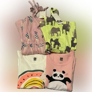 TEA COLLECTION Brand New Toddler Outfits Size 2T 2 Tank Tops, Dress & Romper
